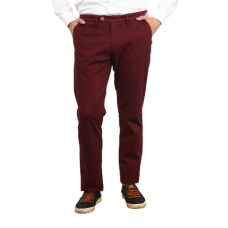 Men's casual trousers in Bordeaux color. TRUVOR TM