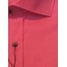 Shirt fitted, deep pink color