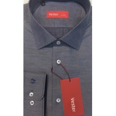 Fitted shirt, grey,