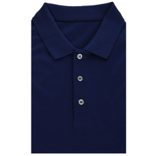 Dark blue Polo shirt made of 100% cotton TM TRUVOR