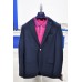 Пиджак без подкладки тёмно-синего цвета Truvor Classic