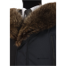 Зимняя куртка с опушкой из меха енота ТМ TRUVOR