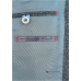 Пиджак приталенный серо-синего цвета Truvor City 