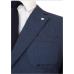Men's suit fitted from cotton, jacket without lining  Truvor CITY CASUAL