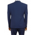 Men's fitted suit, bright blue, Truvor classic